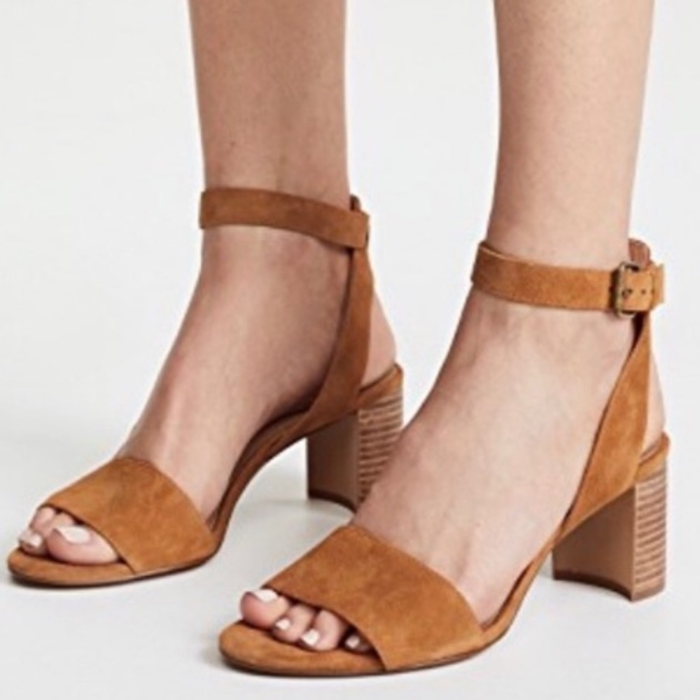 Madewell Claudia Sandal in Cognac